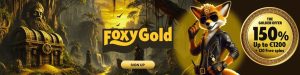 FoxyGold Welcome Offer Banner