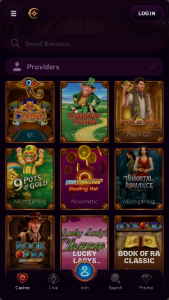 Chanze Casino Screenshot 3
